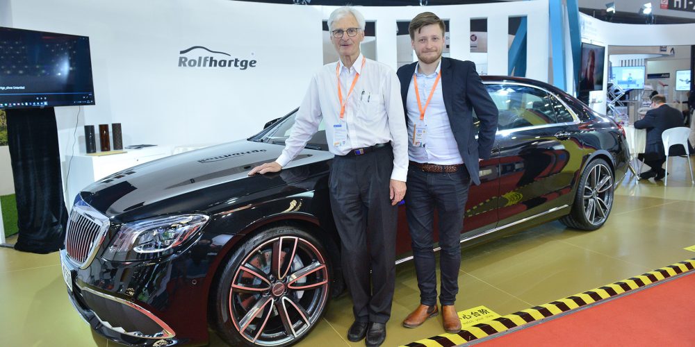 Rolf and Hendrik Hartge at CSITF in Shanghai