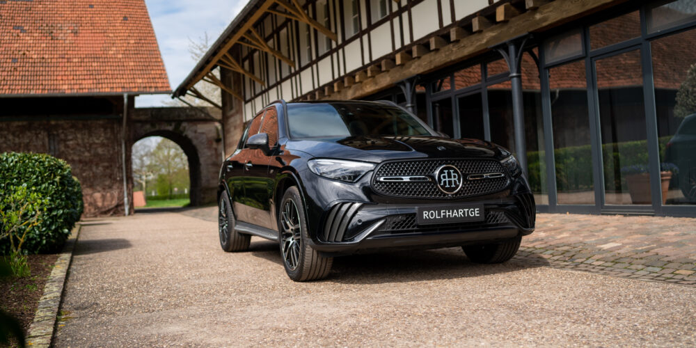 Mercedes Benz GLC ROLFHARTGE Black at the Linslerhof