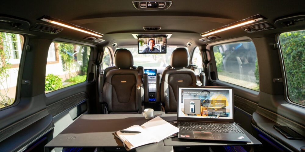 ROLFHARTGE OFFICE VAN Raum zum Arbeiten