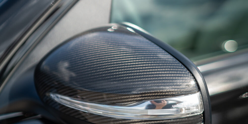 Carbon Mirror Caps for Mercedes-Benz GLS